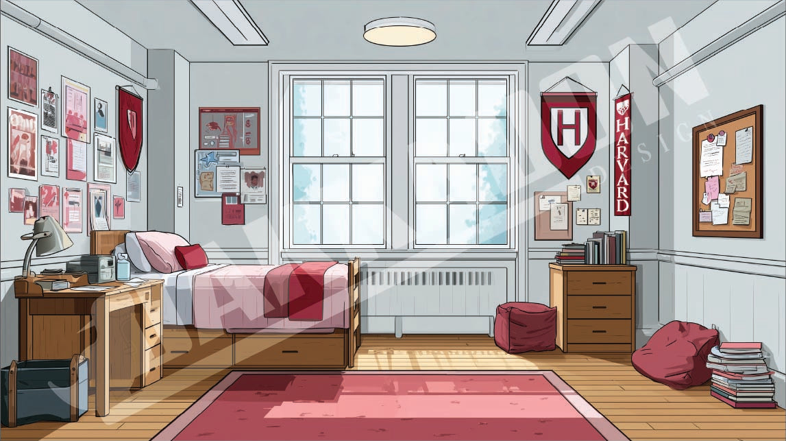 Harvard Dorm Room