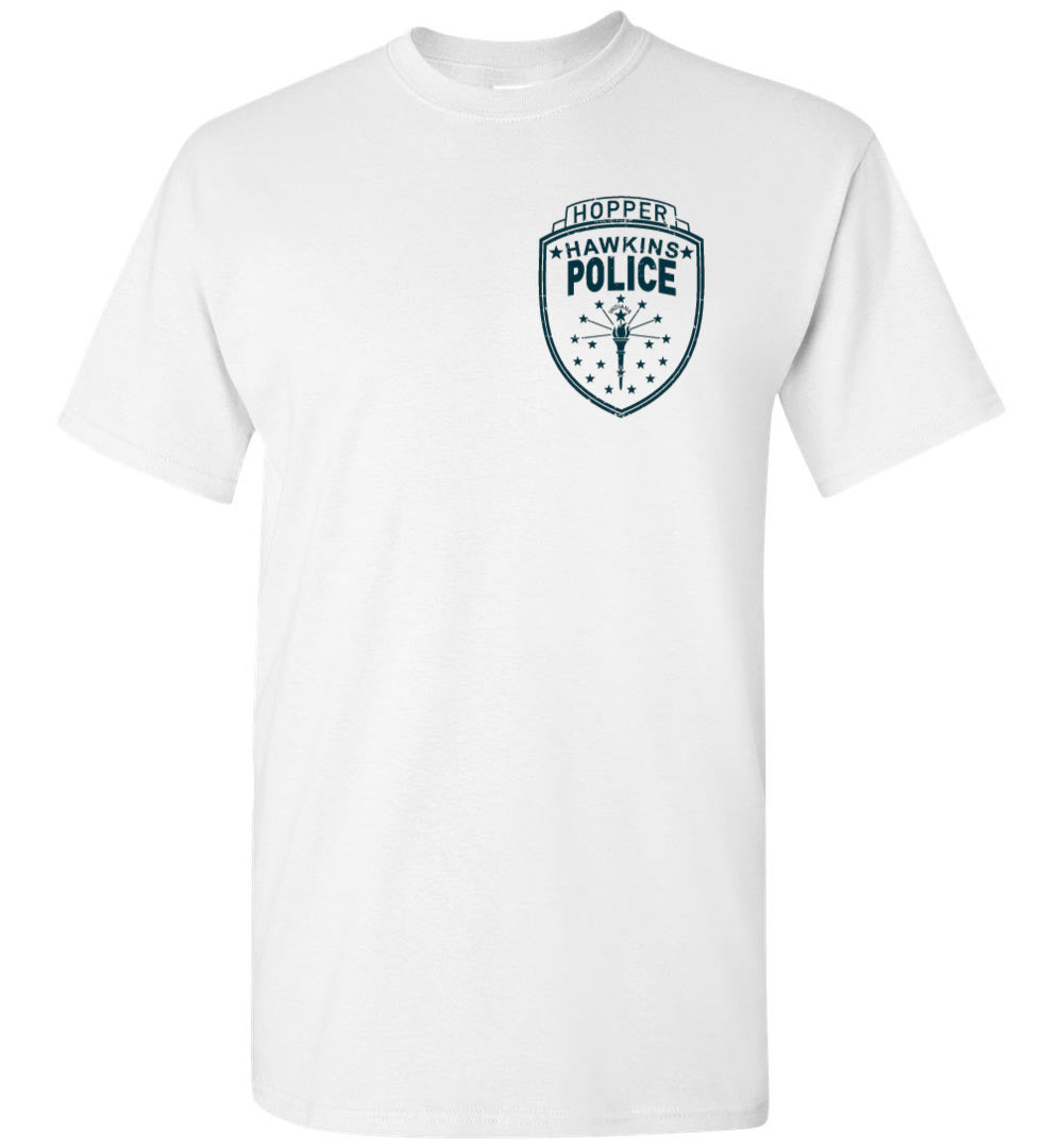 Stranger Things Inspired "Hawkins Police - Lt. Hopper" Shirt