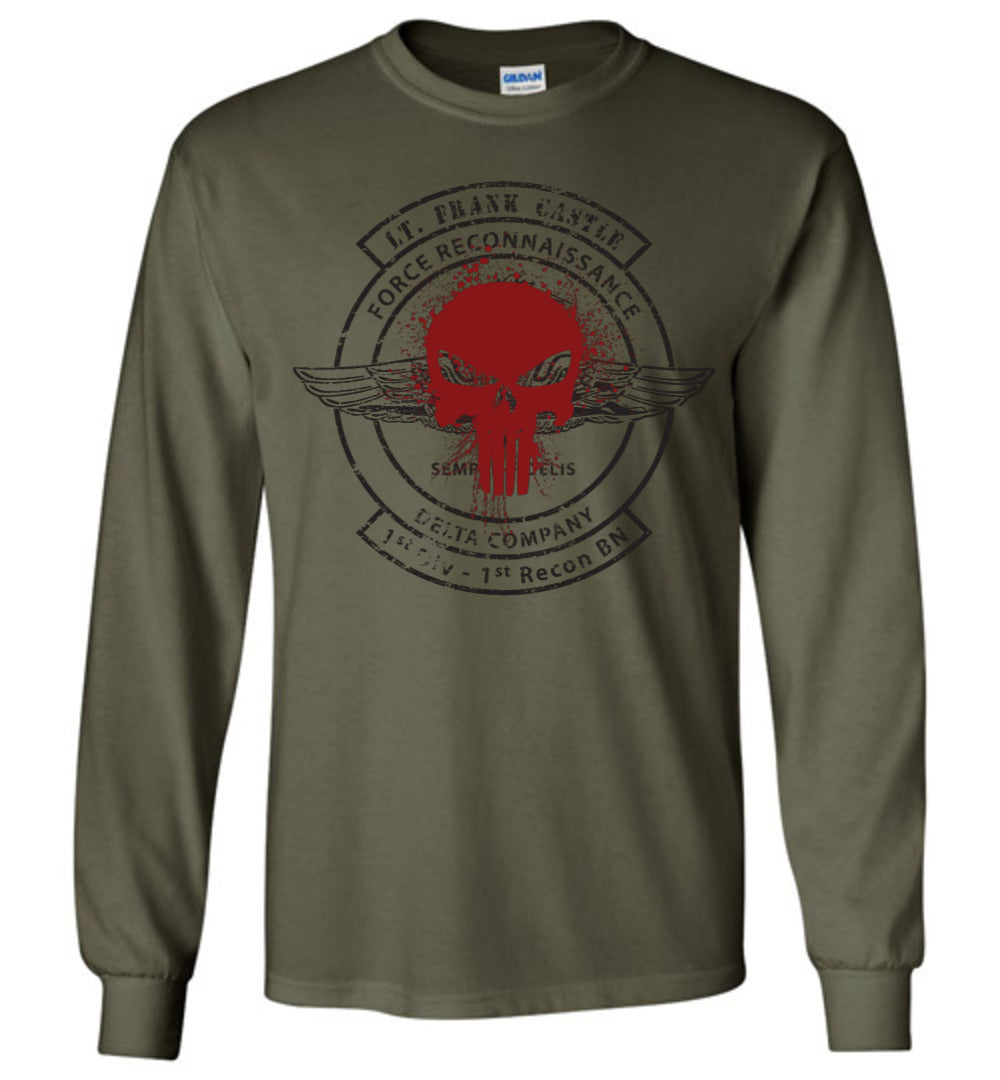 Punisher Inspired - Lt. Frank Castle Force Recon Shirt